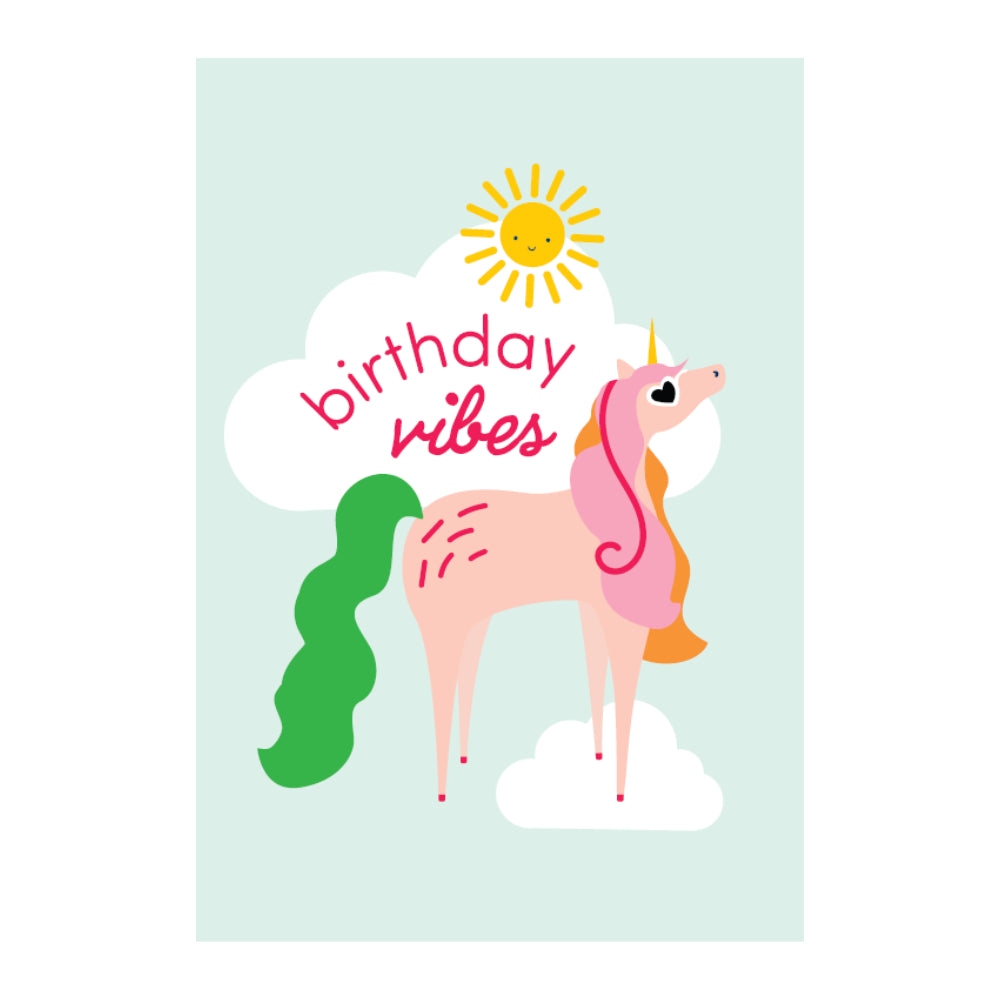 Premium Greeting Card SUMMER SPRINGS - VIBES